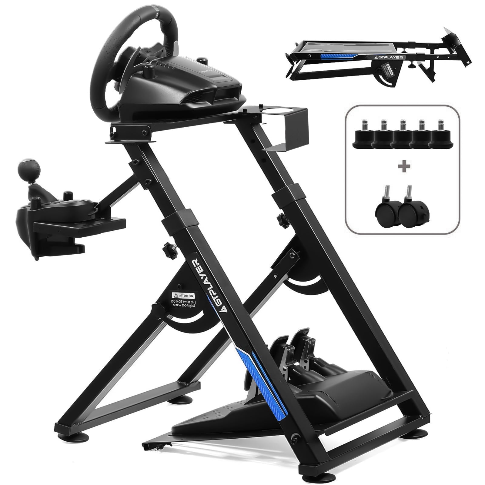 Foldable Steering Wheel Frame GTS04 – GTPLAYER UK