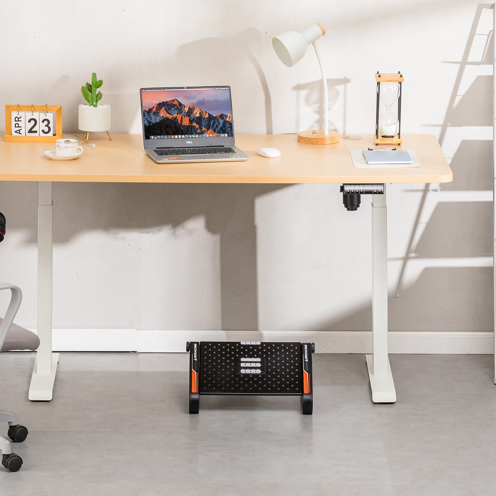 Adjustable Ergonomic Under Desk Footrest - GTRACING